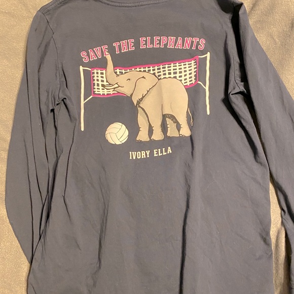 Ivory Ella Volleyball Shirt - Picture 2 of 2